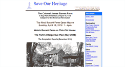 Desktop Screenshot of jamesbarrettfarm.org